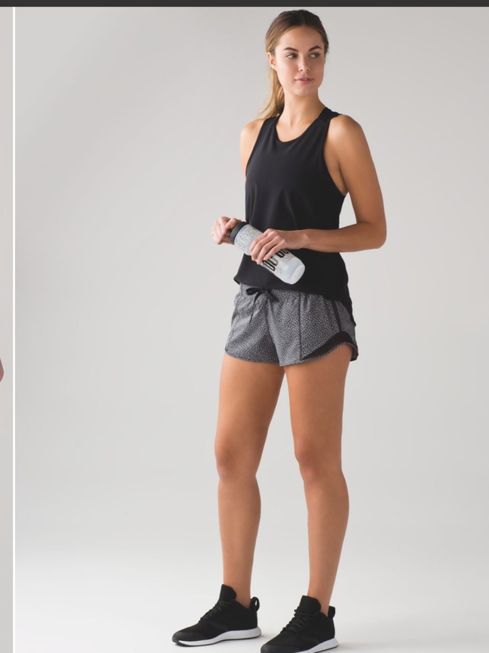 lululemon athletica Frozen Fizz Reflective Silver Hotty Hot Shorts Tall
